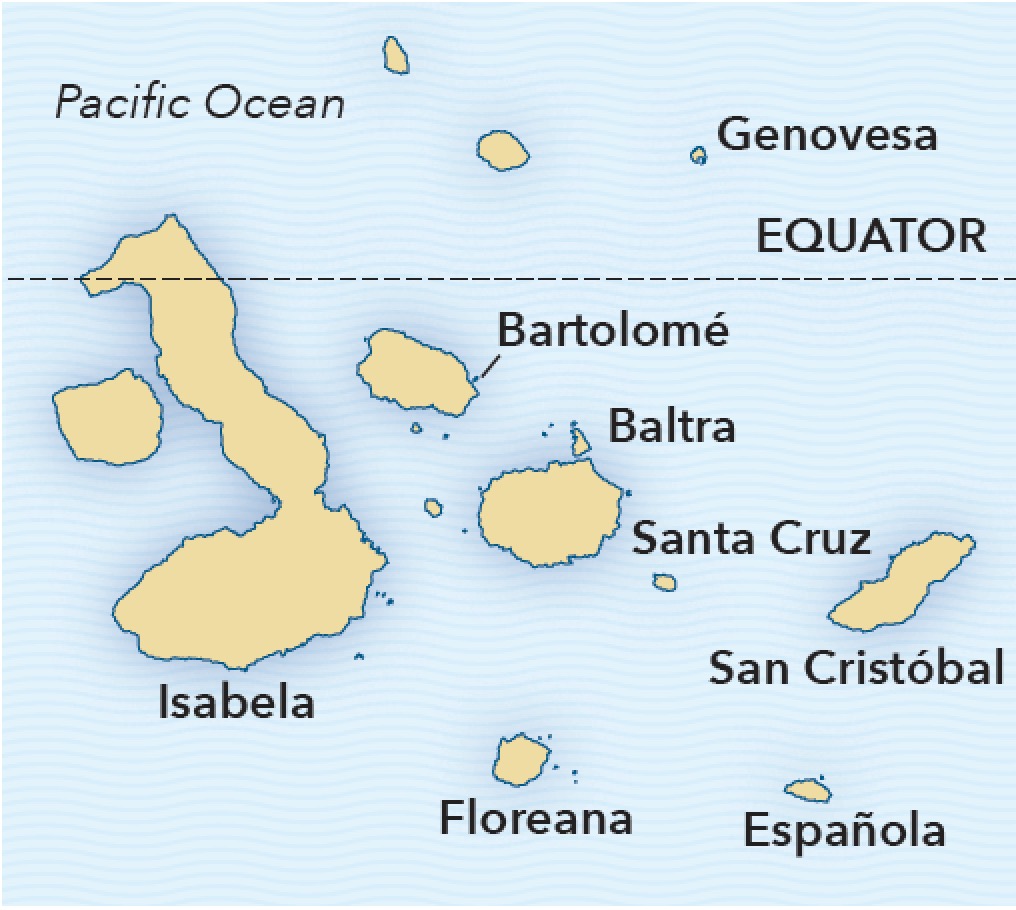 Galapagos Map