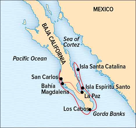 Baja Expedition Map
