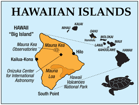 Hawaii Expedition Map