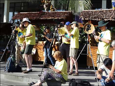 Chile Solar Eclipse photographers